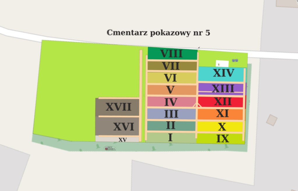Obraz przedstawiający Cmentarz Orneta Nowy