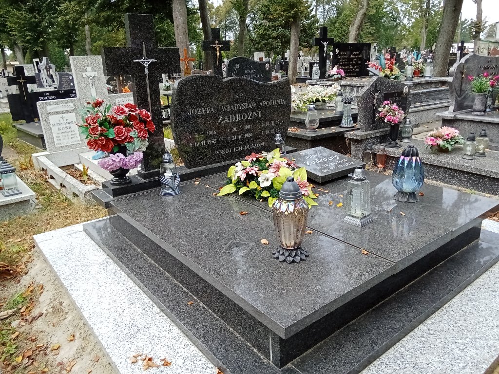 Grób ALEKSANDRA  ZADROŻNA 