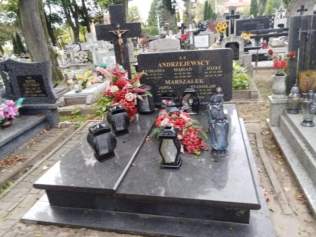 Grób Leokadia Andrzejewska