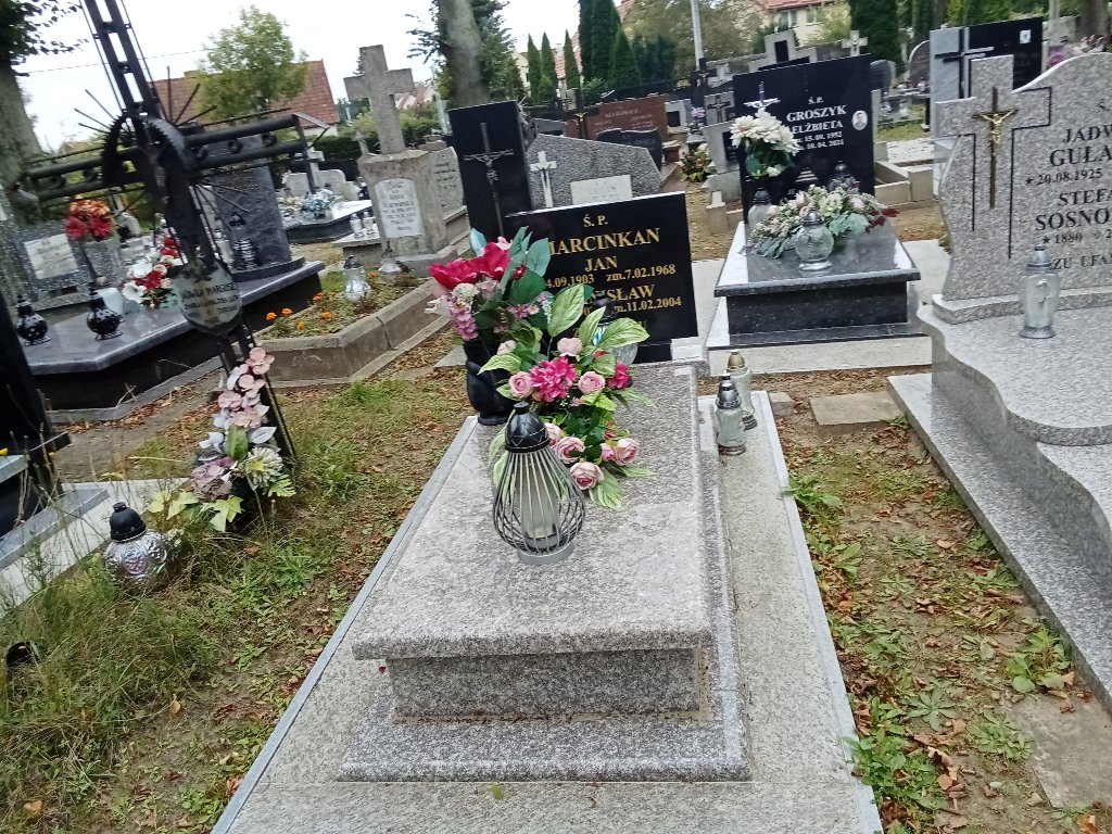 Grób Zofia  Marcinkan 