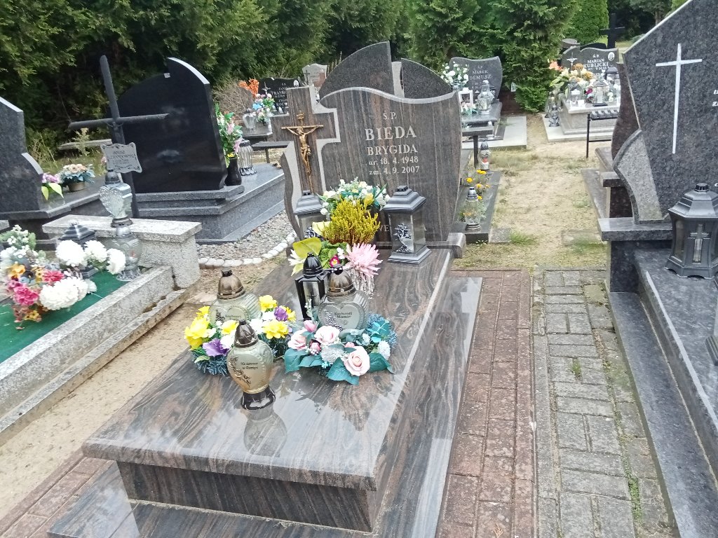 Grób Brygida Bieda