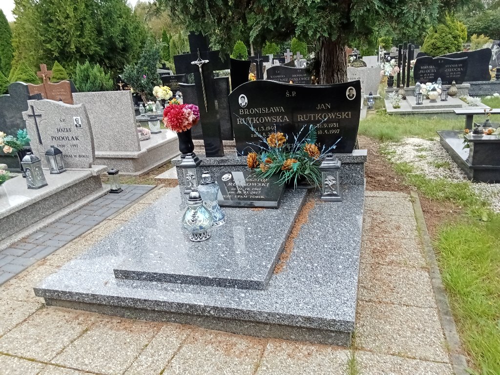 Grób Jan Rutkowski