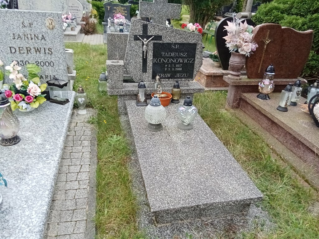 Grób Tadeusz Kononowicz