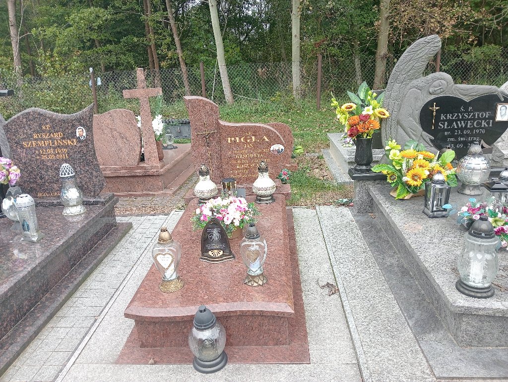 Grób Bogusław Pigla
